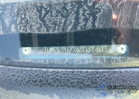 2010 Honda Insight Ex z USA, uszkodzony, nr VIN JHMZE2H77AS031403